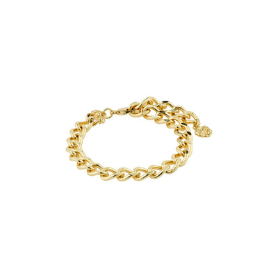 Curb Chain Bracelet - gold