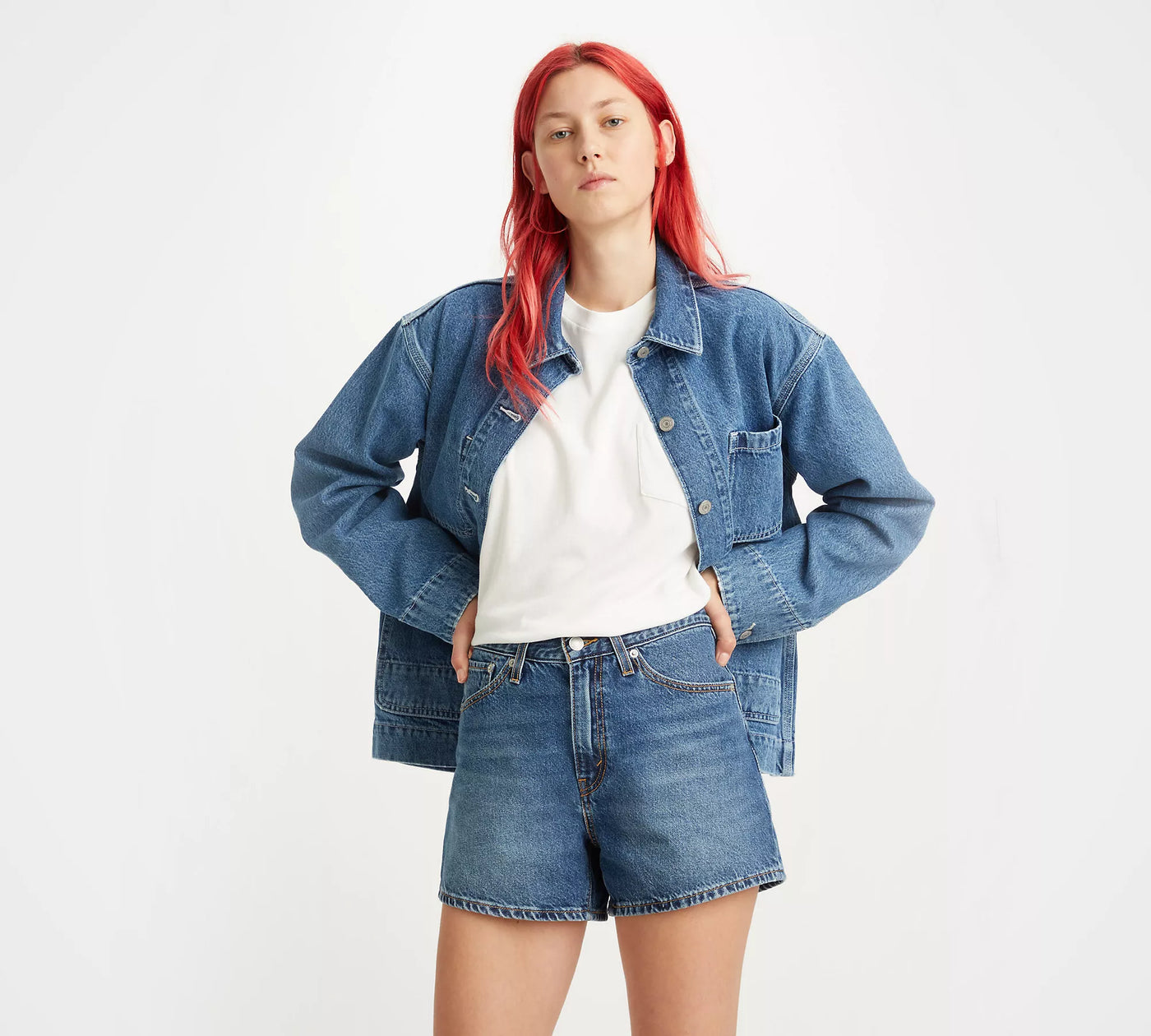 Levi's 80's Mom Shorts - you sure can