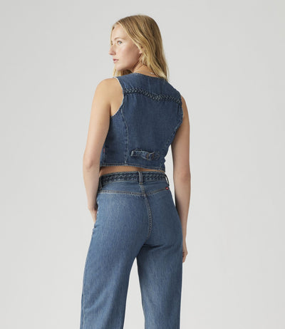 Levi's Braided Vest - big yikes