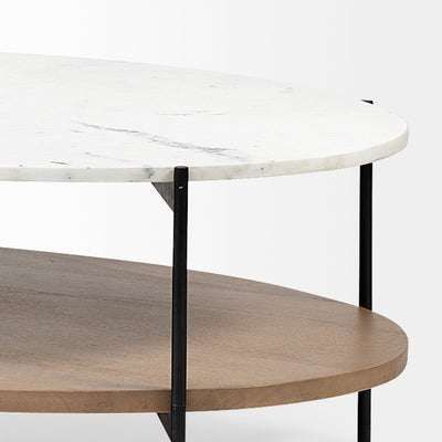 Lensing Coffee Table - oval