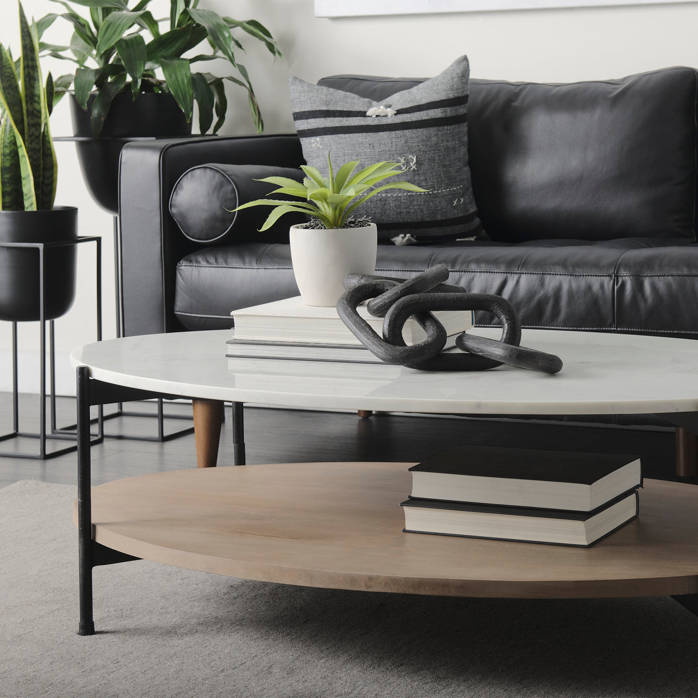 Lensing Coffee Table - oval