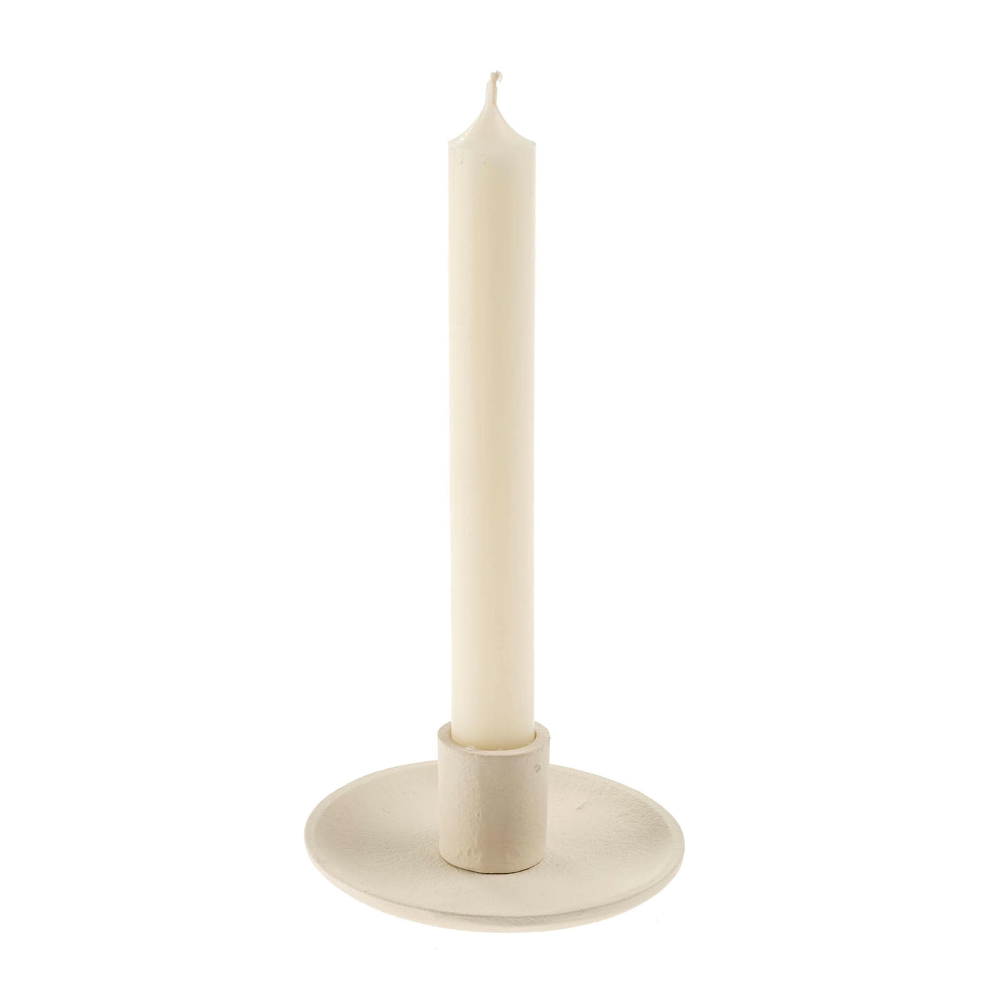 Lennox Candle Holder - white