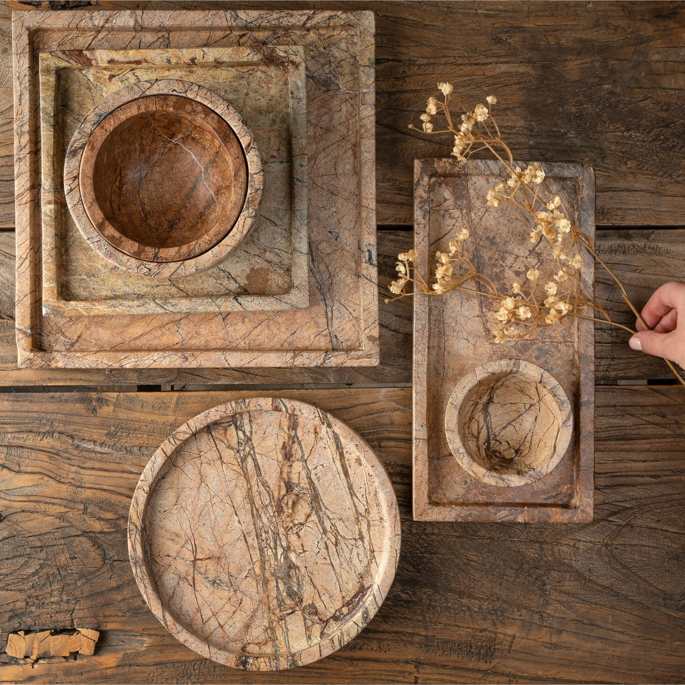 Rectangular Rainforest Tray