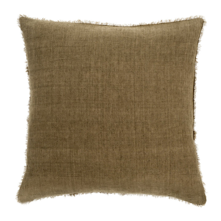 Lina Linen Pillow - fennel