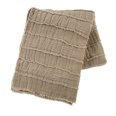 Heavenly Throw - taupe