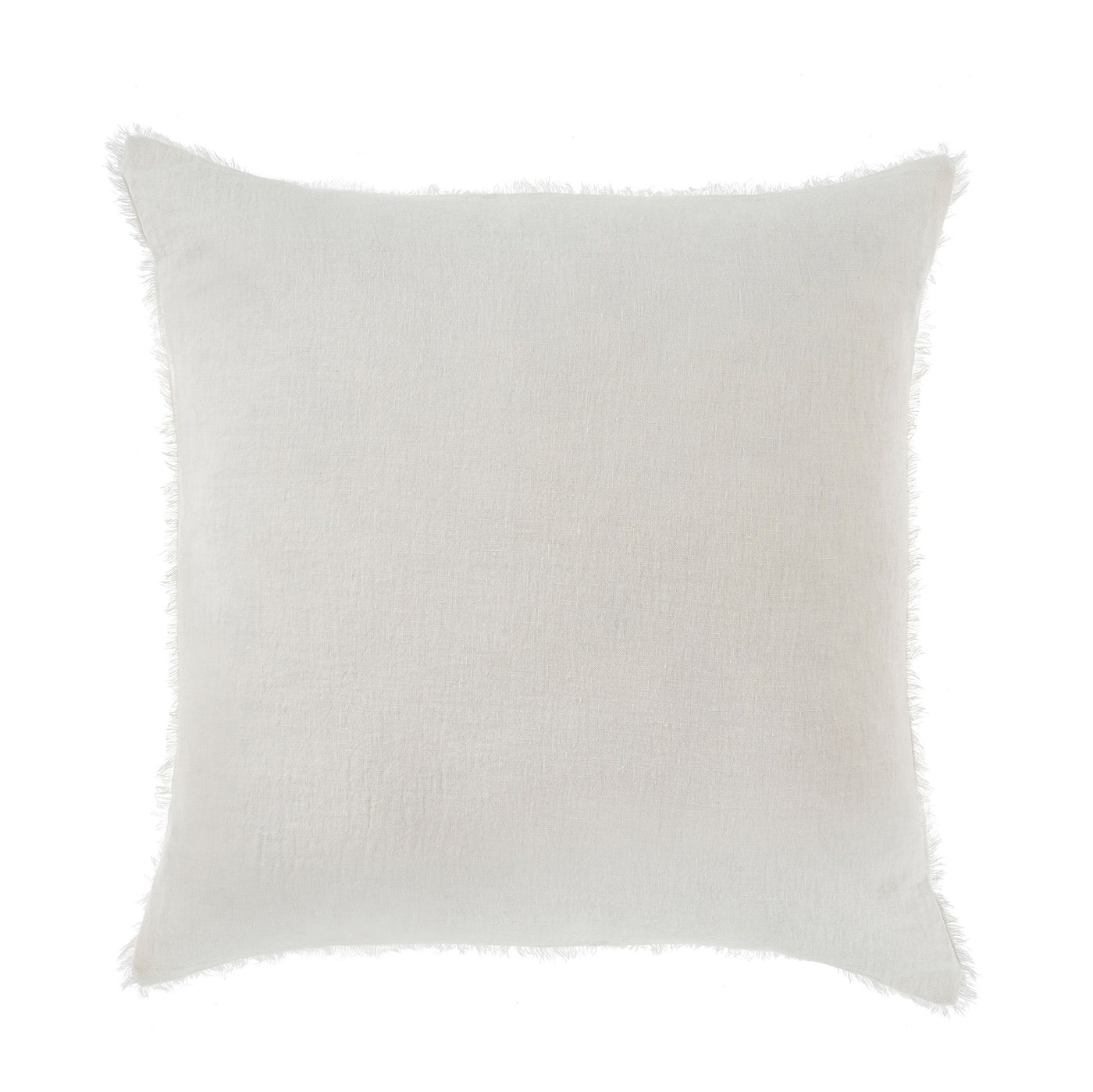 Lina Linen Pillow Small - white