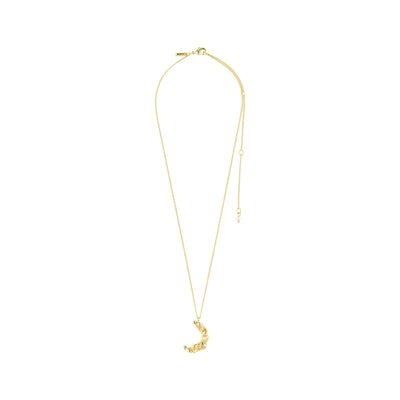 Moon Necklace - gold