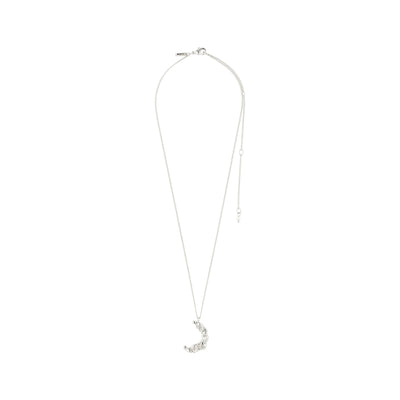 Moon Necklace - silver