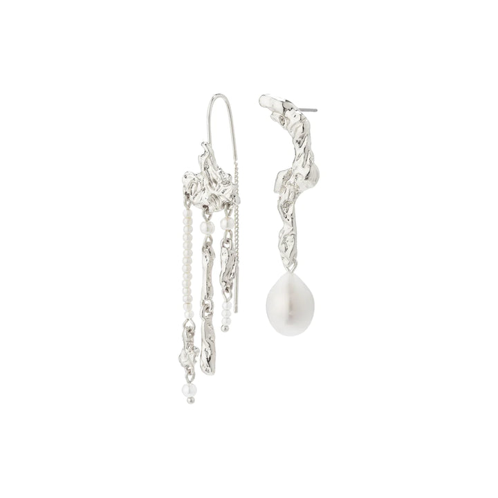 Moon Earrings - silver