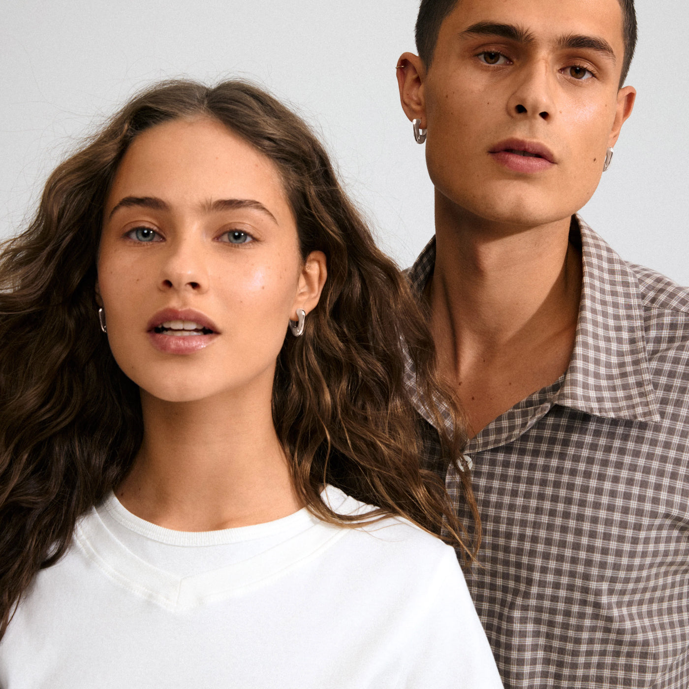 Free Earrings - silver
