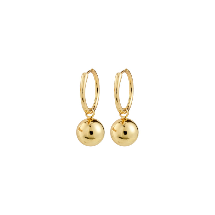 Air Hoop Earrings - gold