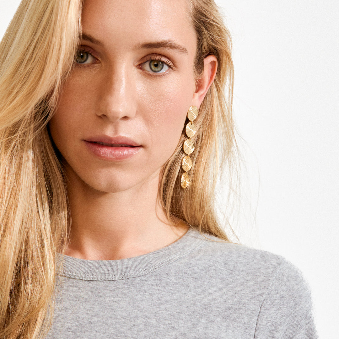 Air Earrings - gold