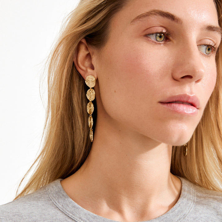 Air Earrings - gold