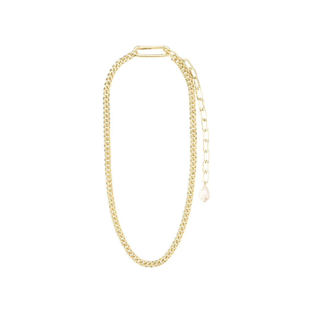 Heat Chain Necklace - gold