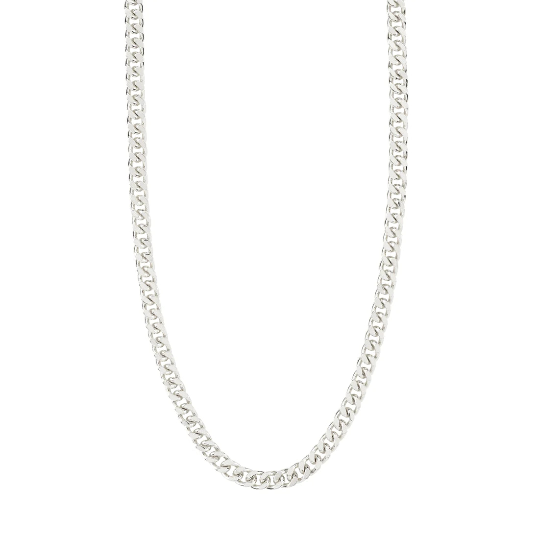Heat Chain Necklace - silver