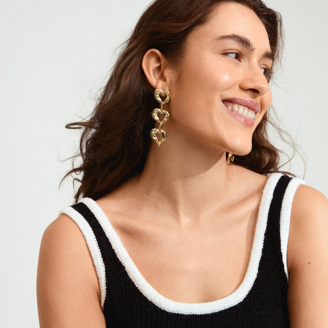 Tide Earrings - gold