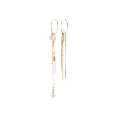 Starlight Hoop Earrings - gold