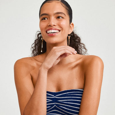 Starlight Hoop Earrings - gold