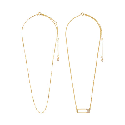 Instant Necklace Set/2 - gold