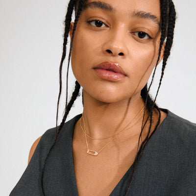 Instant Necklace Set/2 - gold