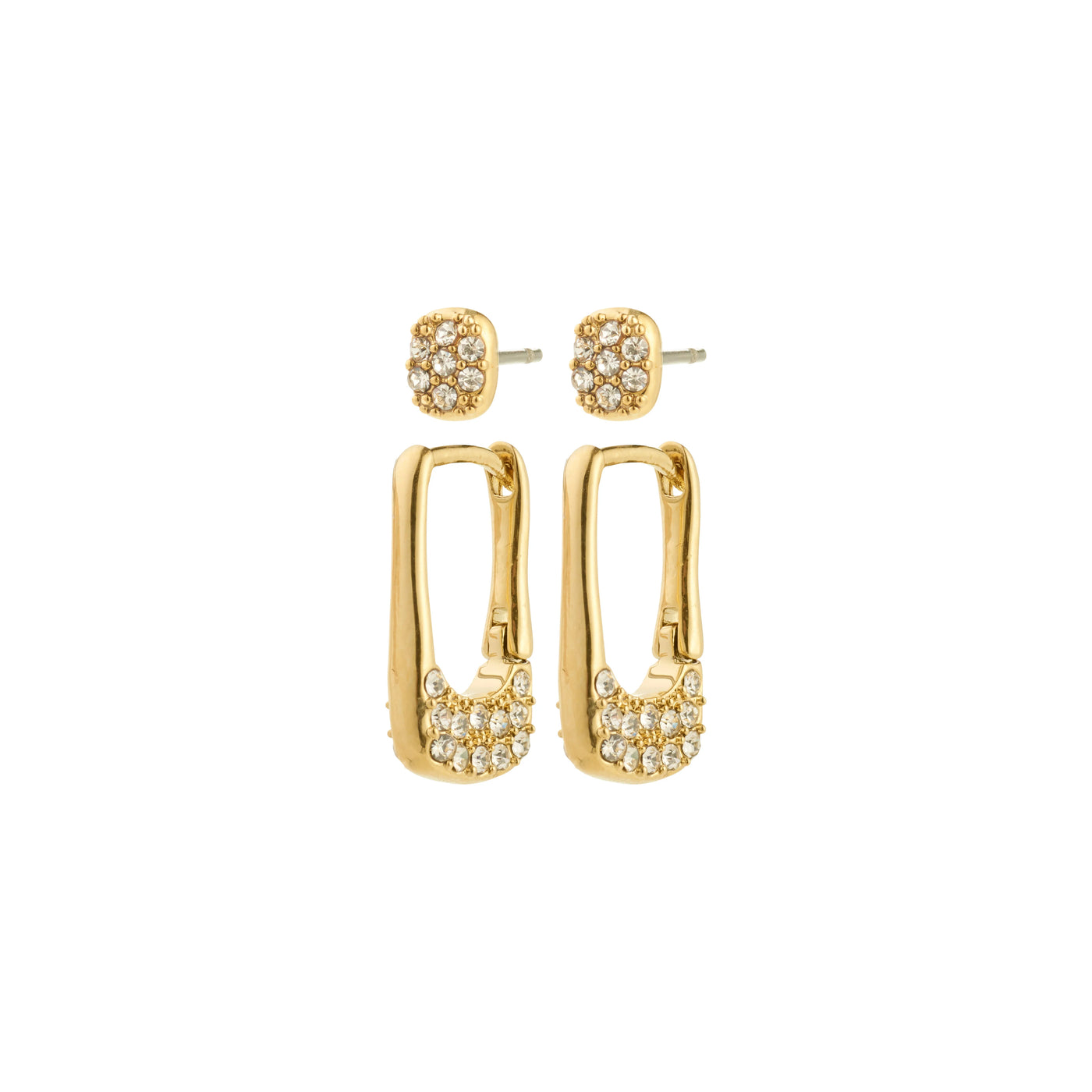 Instant Earrings Set/2 - gold