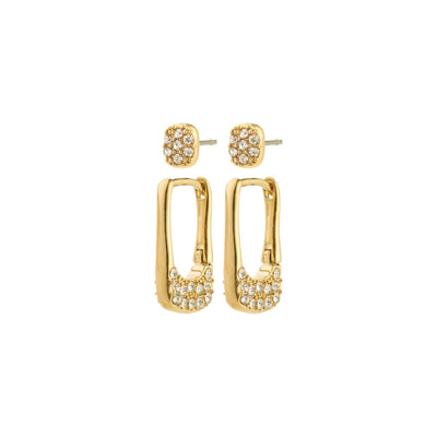 Instant Earrings Set/2 - gold