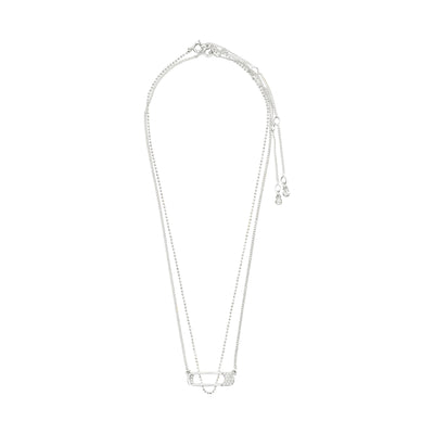 Instant Necklace Set/2 - silver