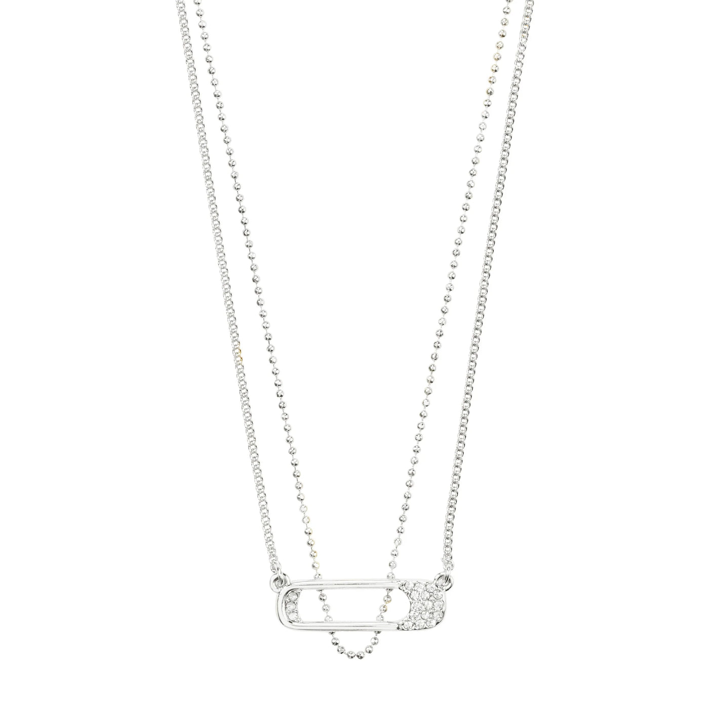 Instant Necklace Set/2 - silver