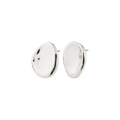 Sparkle Stud Earrings - silver