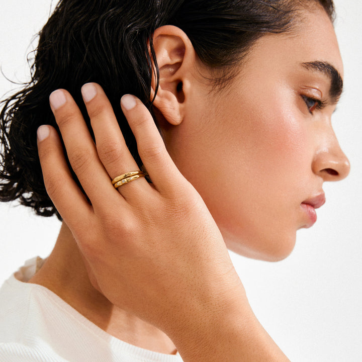 Fire Ring - gold