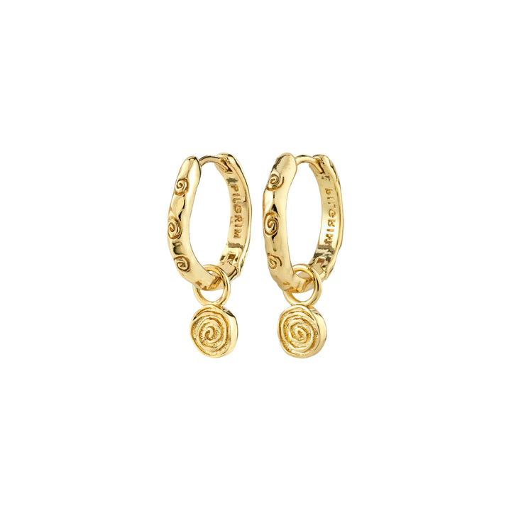 Fire Earrings - gold