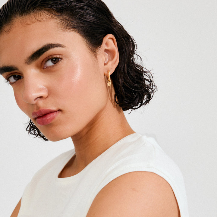 Fire Earrings - gold