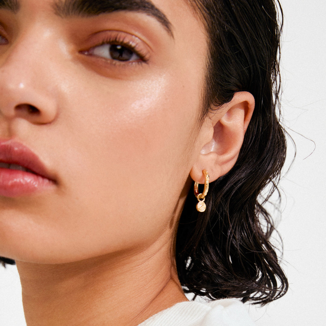 Fire Earrings - gold
