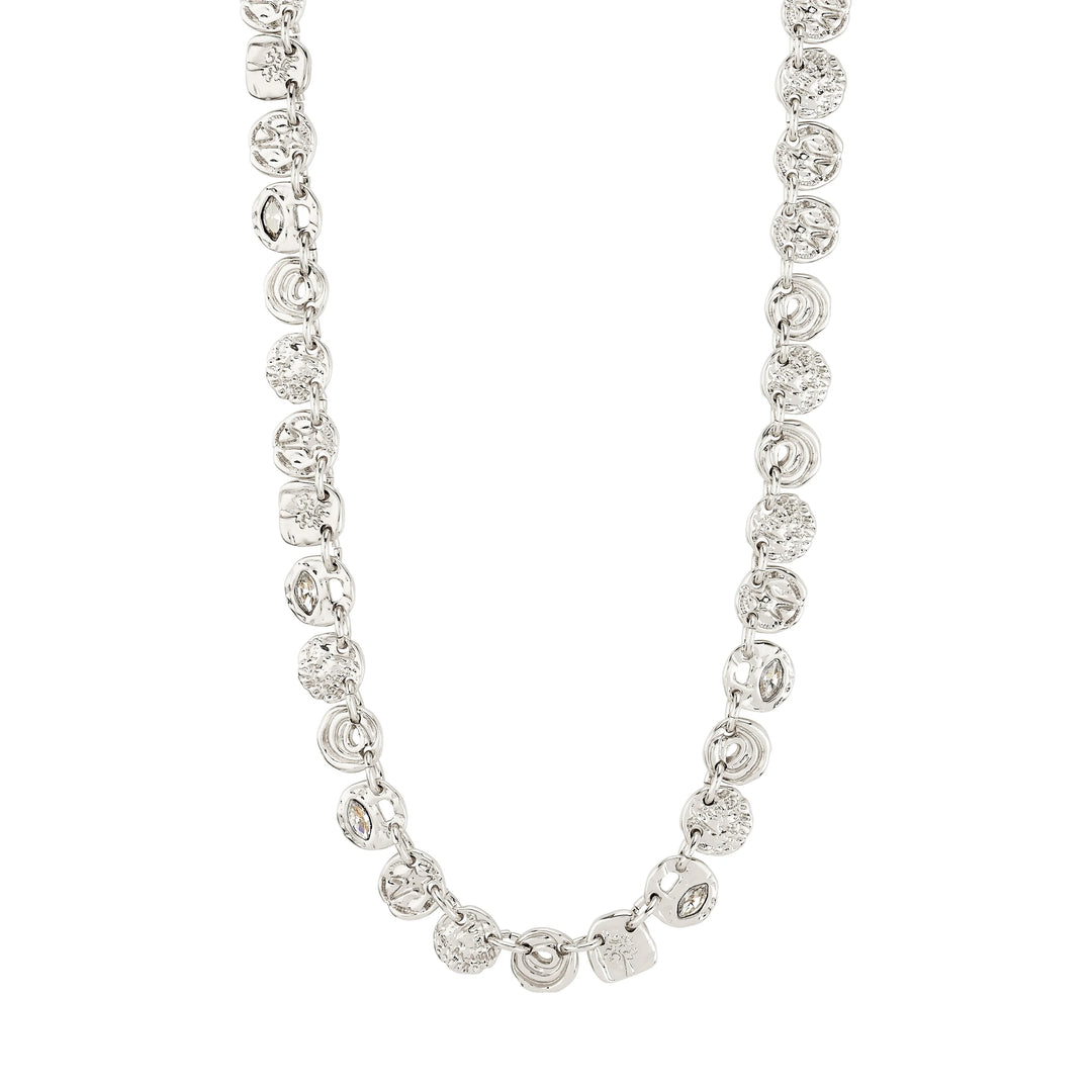 Fire Necklace - silver