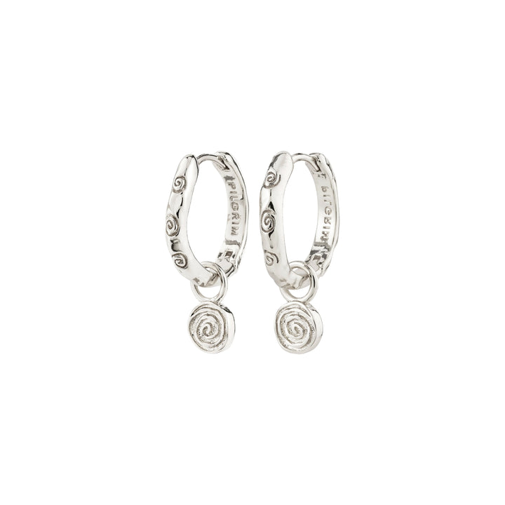 Fire Earrings - silver