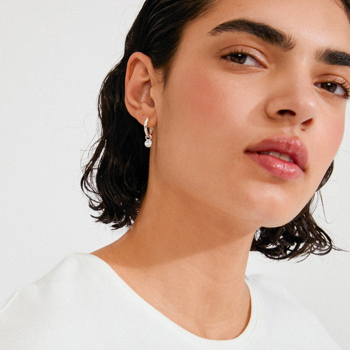 Fire Earrings - silver