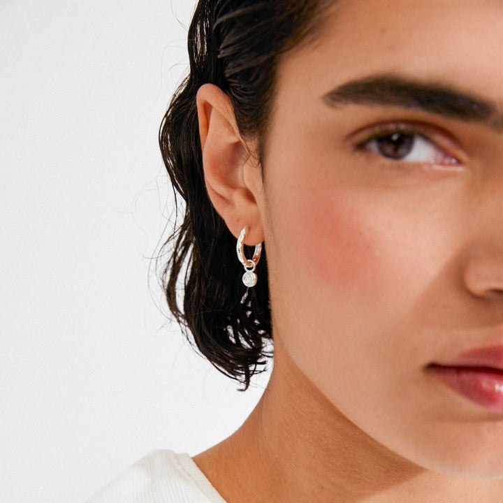 Fire Earrings - silver