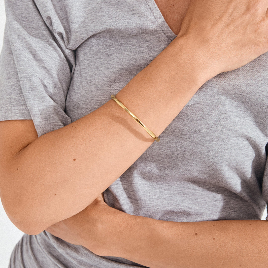 Haze Bangle - gold