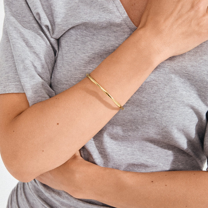 Haze Bangle - gold