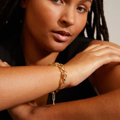 Pace Chunky Bracelet - gold