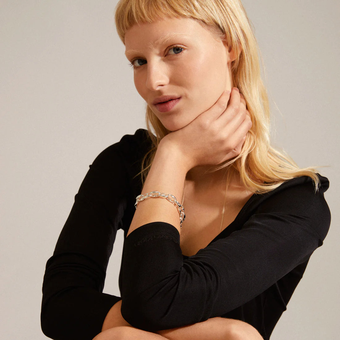 Pace Chunky Bracelet - silver