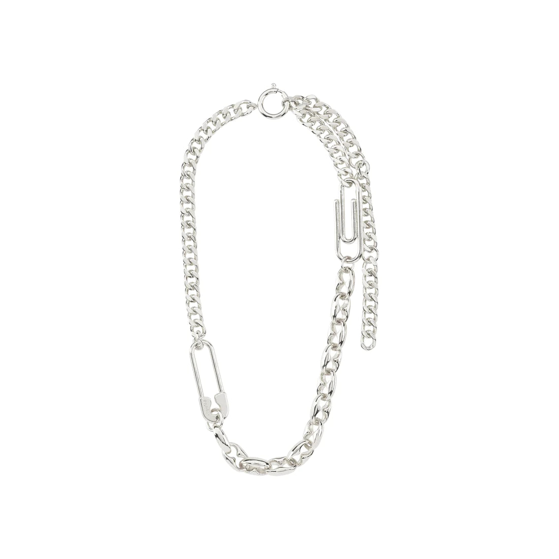Pace Chunky Necklace - silver