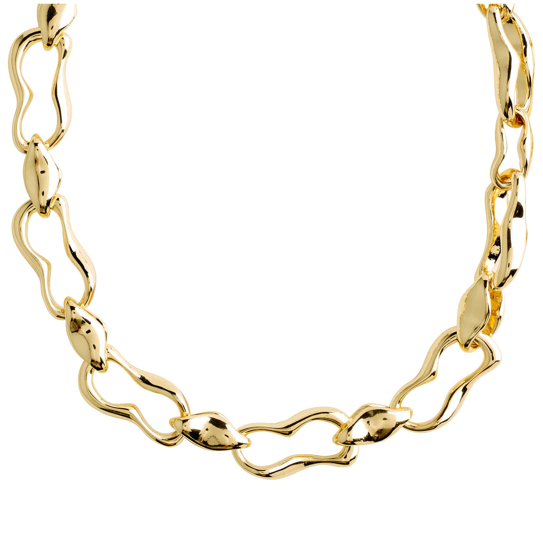 Wave Necklace - gold