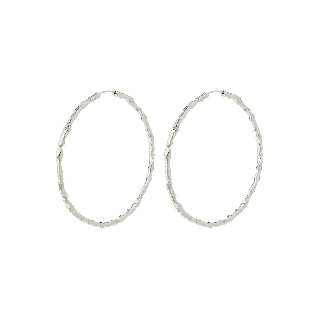 Sun Mega Hoops - silver