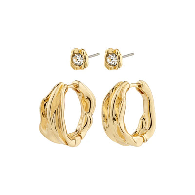 Feel Earrings set/2 - gold