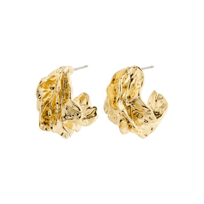 Eclipse Hoop Earrings - sgold