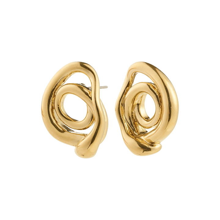 Unfold earrings - gold