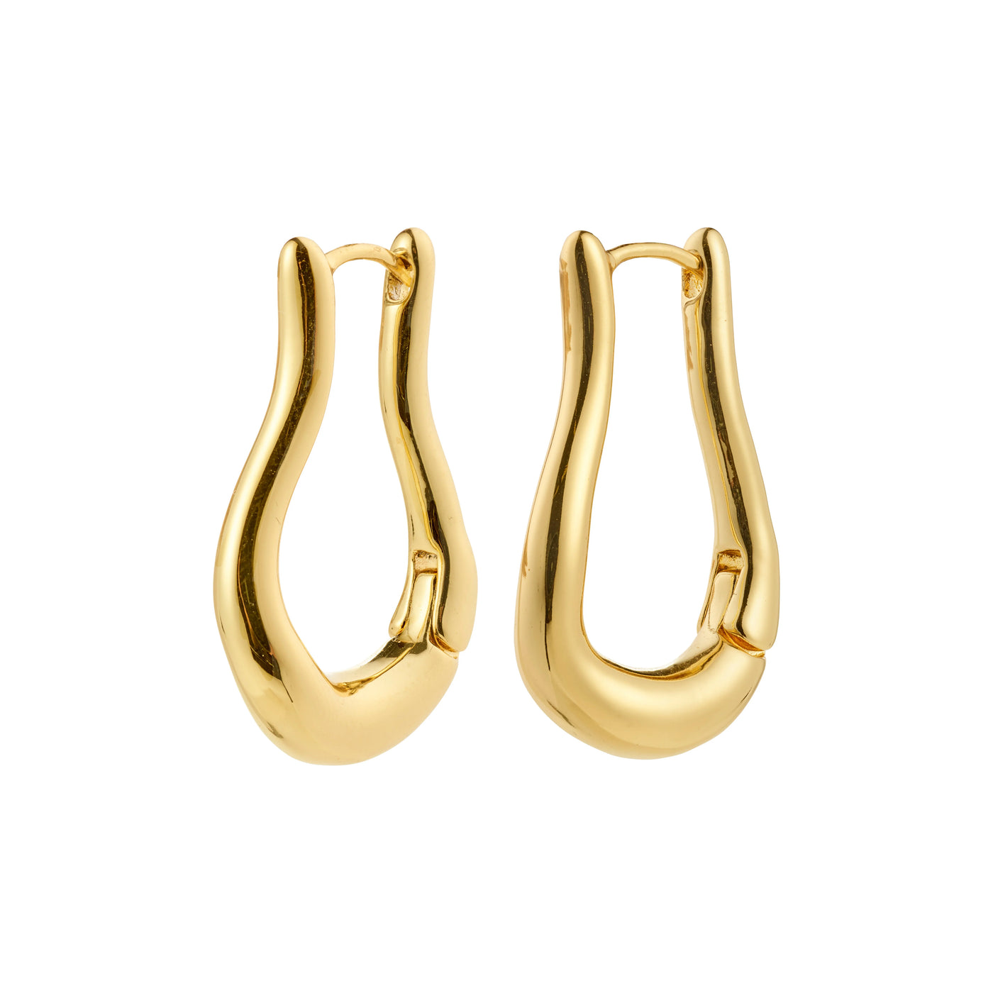 Unfold Hoops - gold