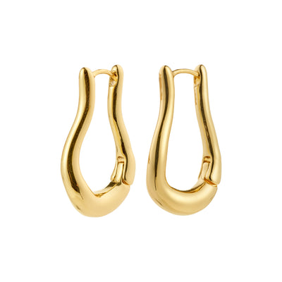 Unfold Hoops - gold