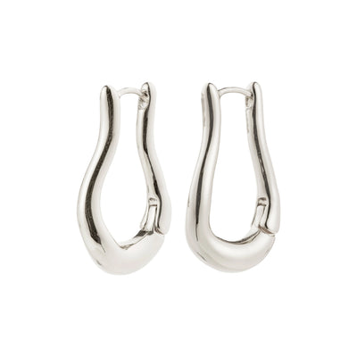 Unfold Hoops - silver